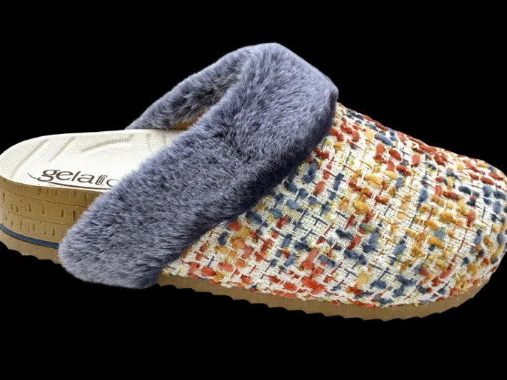 Gelattto WOODSTOCK SOFT FURRY MULTI BLU